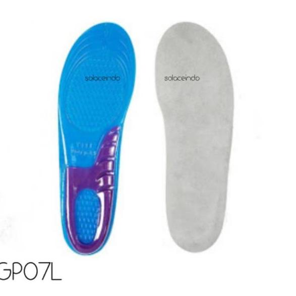 Gel Sepatu Silikon Solace GP07L Insole Sepatu Kebesaran Khusus Pria & Wanita {CAN.07Ma23ᴺ}