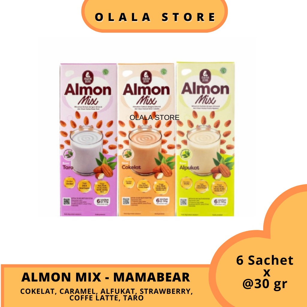 ALMON MIX MAMA BEAR / MAMABEAR ALMOND