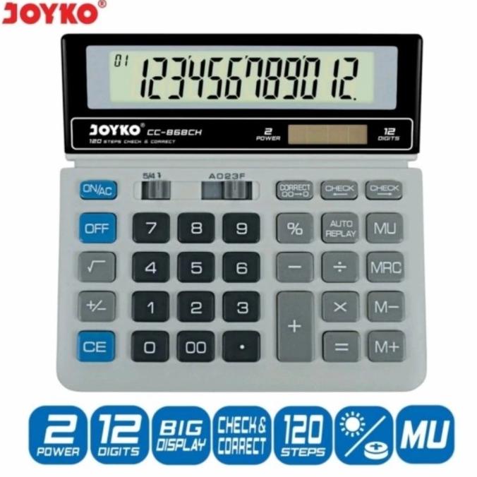 

KALKULATOR CHECK & CORRECT JOYKO CC-868CH - Calculator Desktop 868 CH