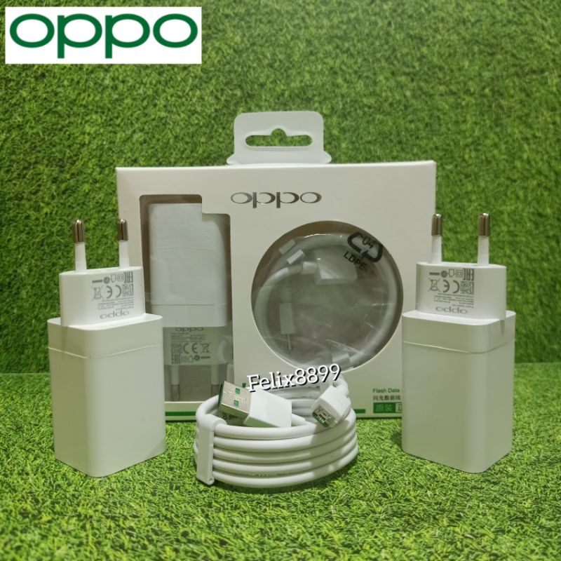 Charger Oppo F3 F5 F7 F9 F1 Plus Pro Find 7 R7 Plus Original Vooc 4A