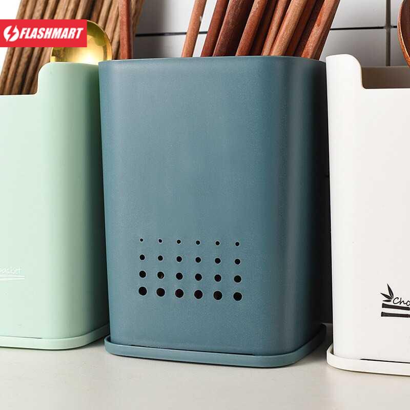 Flashmart Tempat Penyimpanan Sendok Garpu Kitchen Storage Organizer - H-210