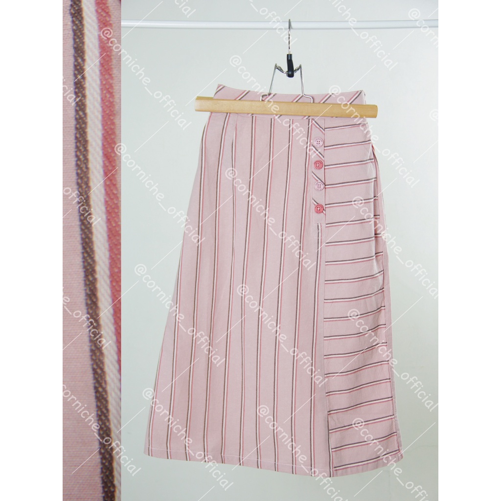 Corniche Kids Vinly Skirt Kids Pink - TH K52207