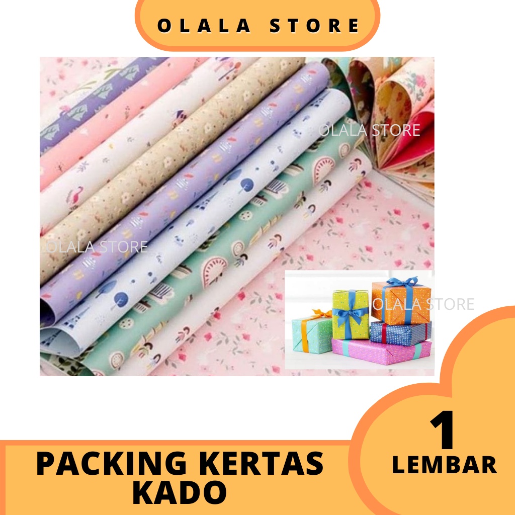 KERTAS KADO / PACKING KERTAS KADO