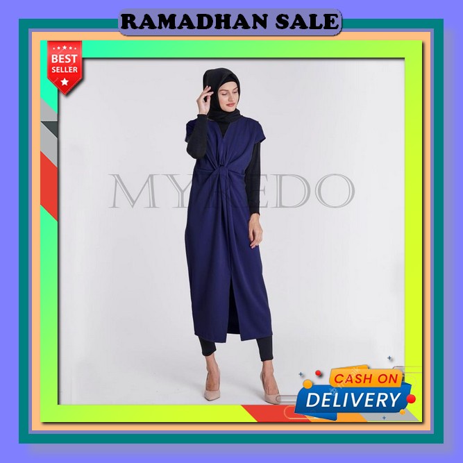 Kaftan Remaja Wanita Premium Mewah Elegan Terbaru Little Tale - Badira Kaftan Dress / Kaftan Lebaran