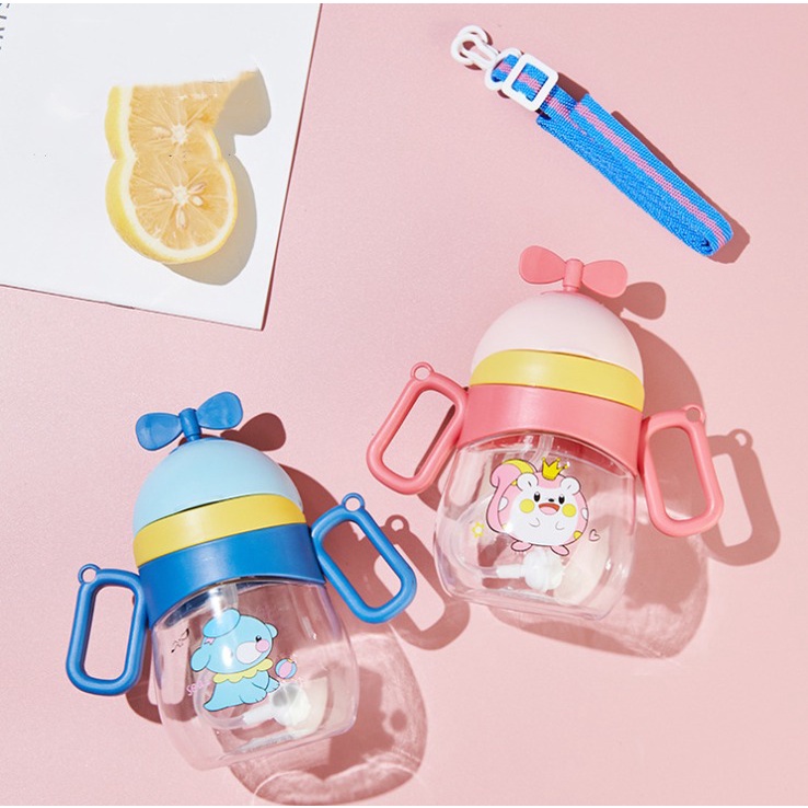 Botol Minum Anak Pita Lucu/Botol Minum Bayi Trainning Cup Baby