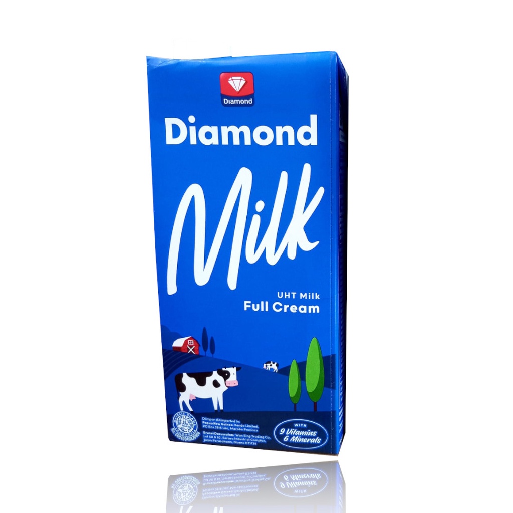 Susu Diamond Full Cream UHT 1 Liter