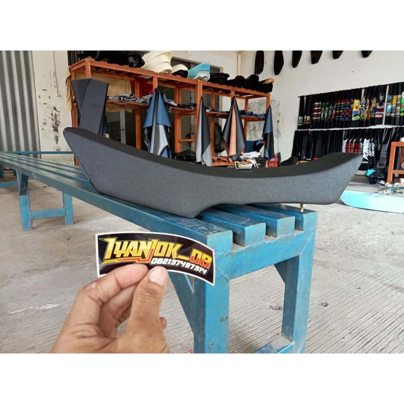 jok rx king perahu extrim kulit polos motif amplas-jok rx king-jok king perahu