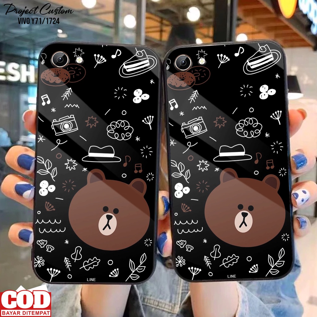 Case Vivo Y71 / Vivo 1724 - Casing Hp Vivo Y71 / vIVO 1724 Terbaru [ LN-04 ] Silikon Hp Vivo 1724 - 