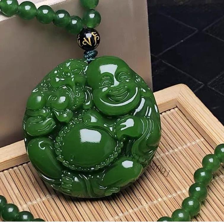 ✨COD✨ KALUNG KESEHATAN GIOK ASLI, KALUNG KESEHATAN PRIA WANITA BATU GIOK IMPORT MODEL SHIO , LINCHIA