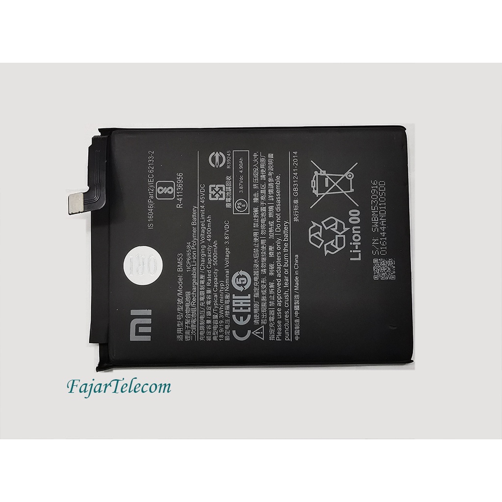 Baterai Xiaomi Mi10T Mi 10T Mi10T Pro Mi 10T Pro BM53
