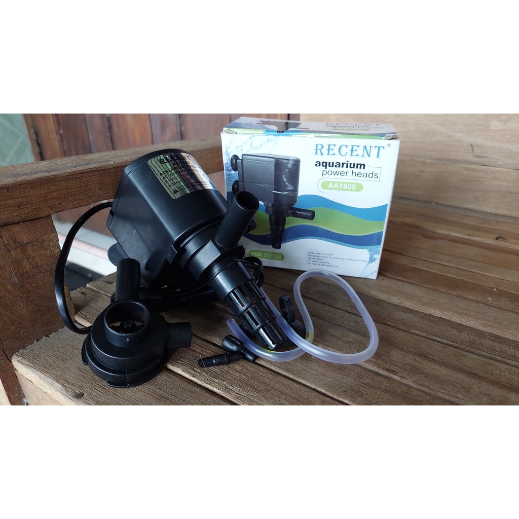 Pompa aquarium kolam RECENT AA 1800
