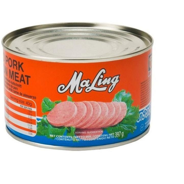 

℗ MA LING LUNCHEON PORK 397 GRAM TTS CANNED / DAGING HAM BABI MALING KALENG ➮