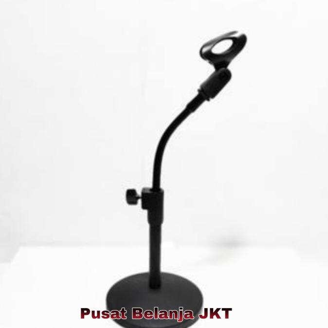 TRIPOD MIC / DUDUKAN MIC / STAND MIC MEJA FLEKSIBEL ADJUSTABLE PODIUM