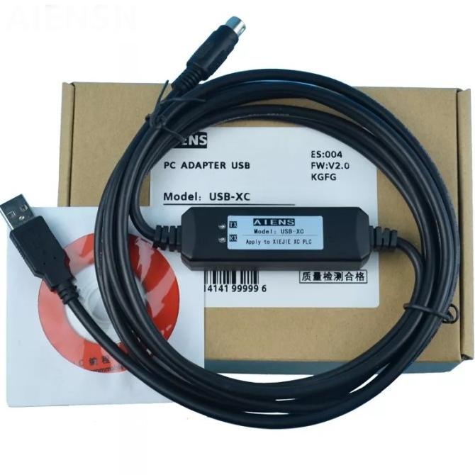 Xinje Usb-Xc Kabel Pemrograman Plc Xc1/Xc2/Xc3/Xc5/Xd Xe Debezzz