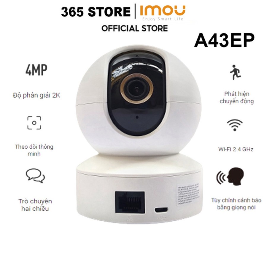 IMOU Ranger S2 4MP IPC-A43EP IP Camera Wi-Fi Security CCTV