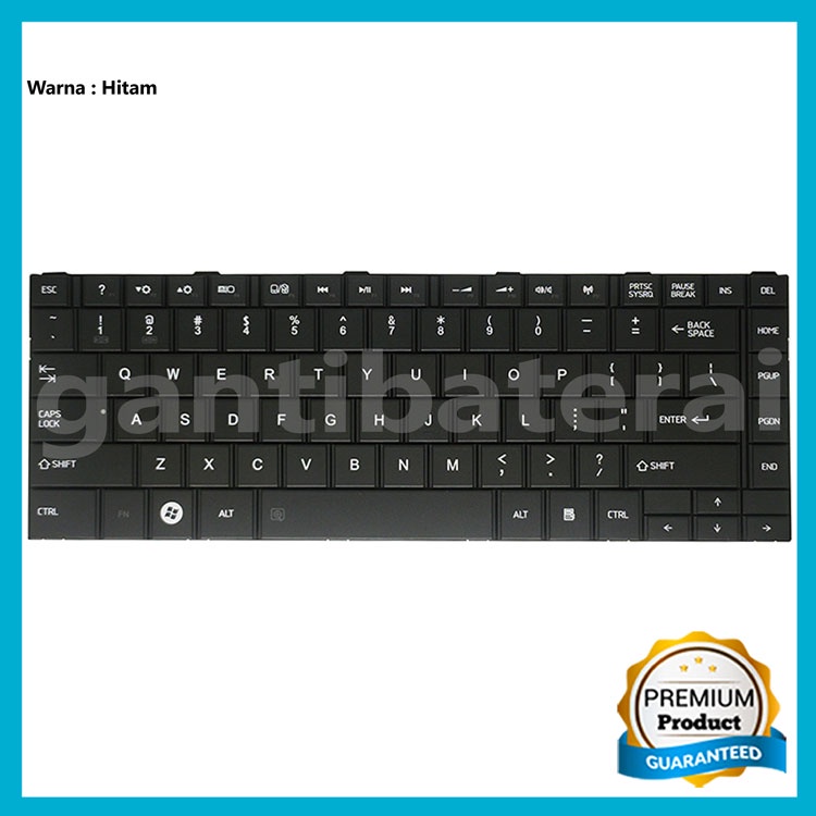 Keyboard Laptop Toshiba C800 C800D C840 M800 M805 L800 L805 L830