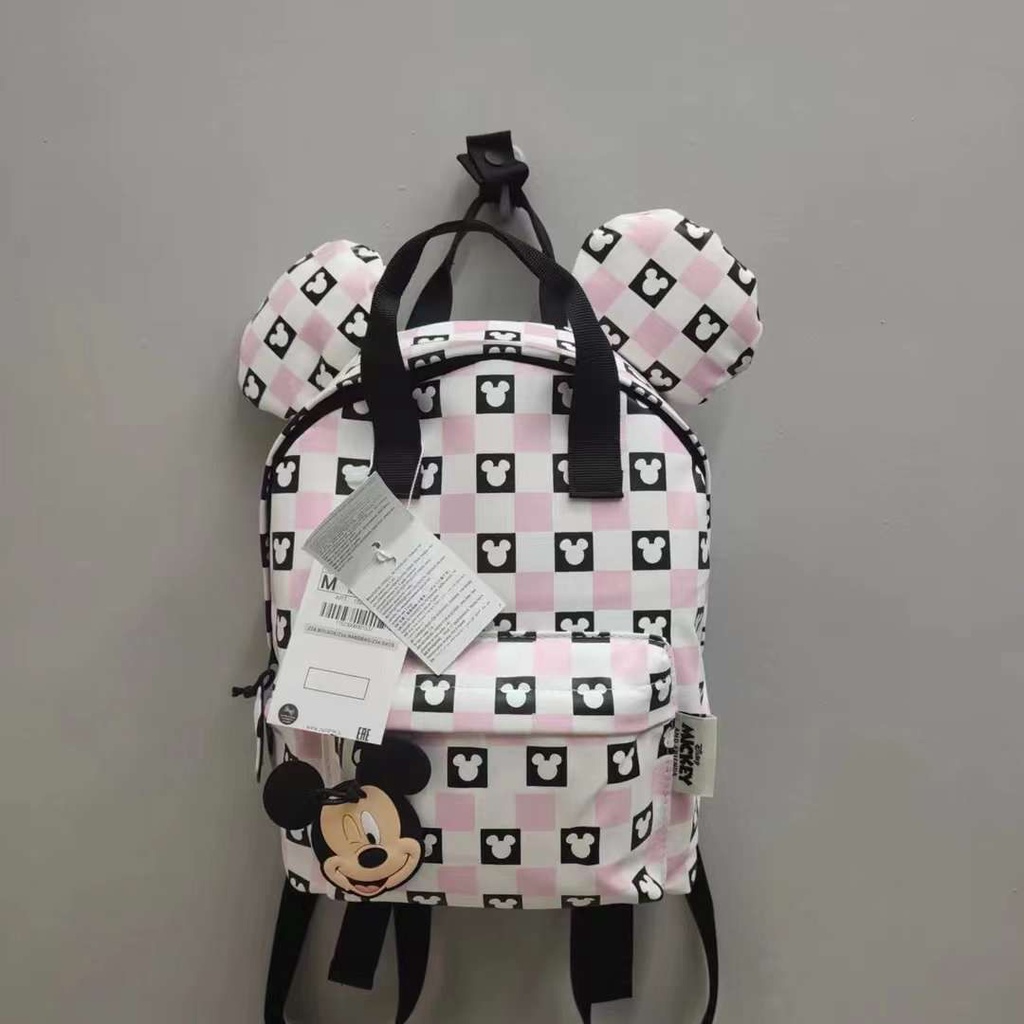 Tas Zara Ransel Pink Anak Perempuan Mickey Minnie Mouse