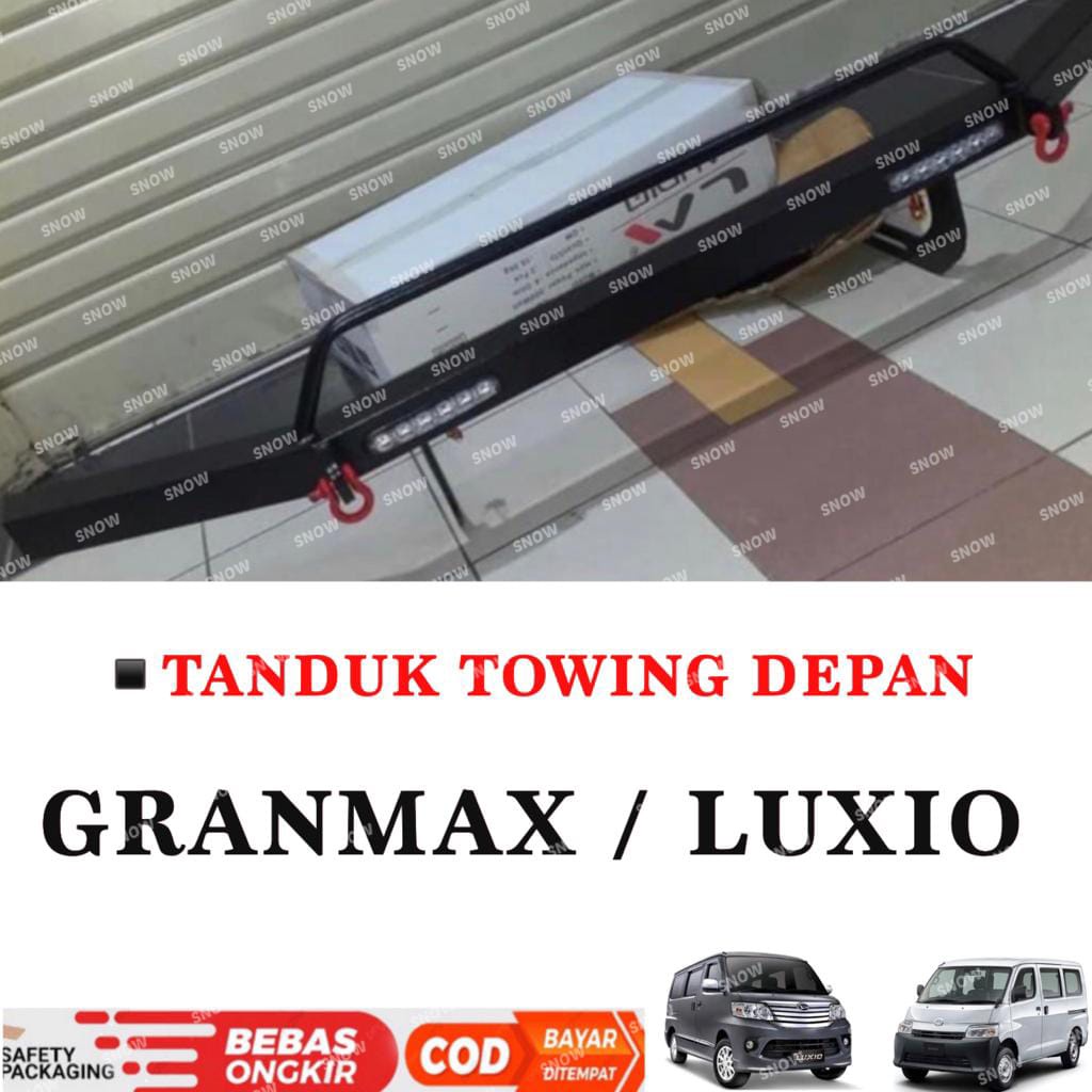 Tanduk Towing Depan Bumper Granmax Gran Max Luxio ARB Besi Full