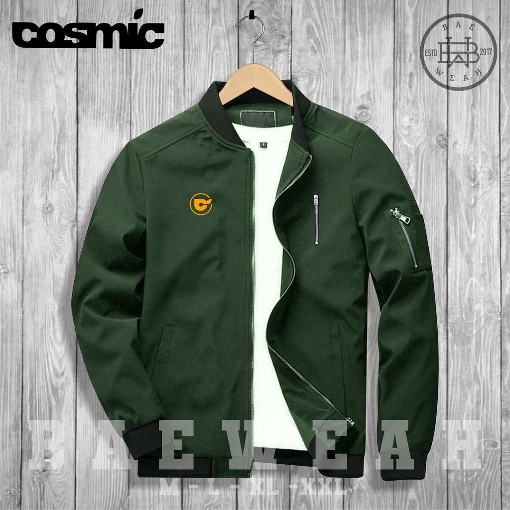 Jaket Bomber Kasual Premium Parasut semi anti air