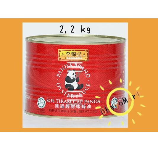 

➳ LKK saus tiram kaleng cap panda/ oyster sauce/ LEE KUM KEE 2,2kg ►