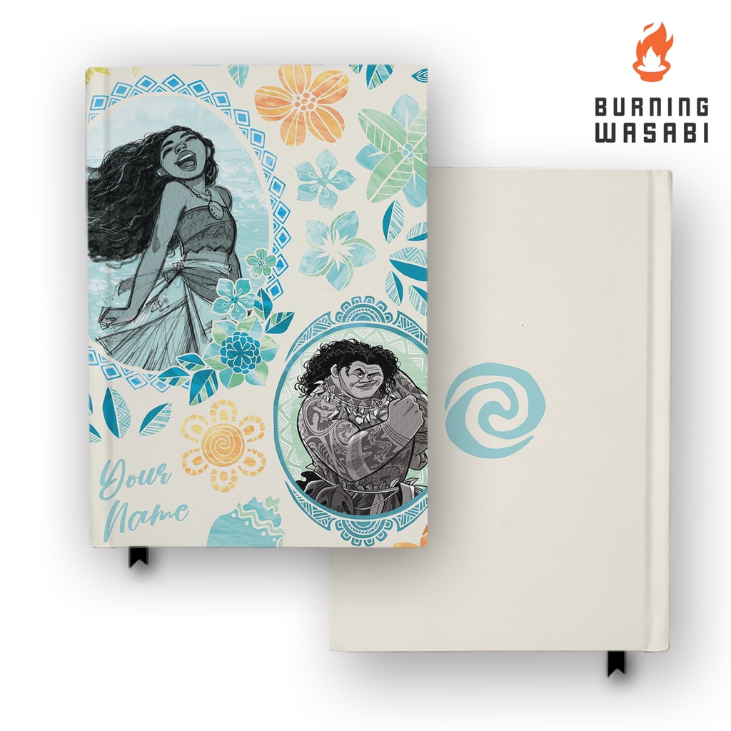 

Notebook Buku Moana Maui 3 Hardcover Agenda Custom Nama Diary Jurnal Agenda A5 A6