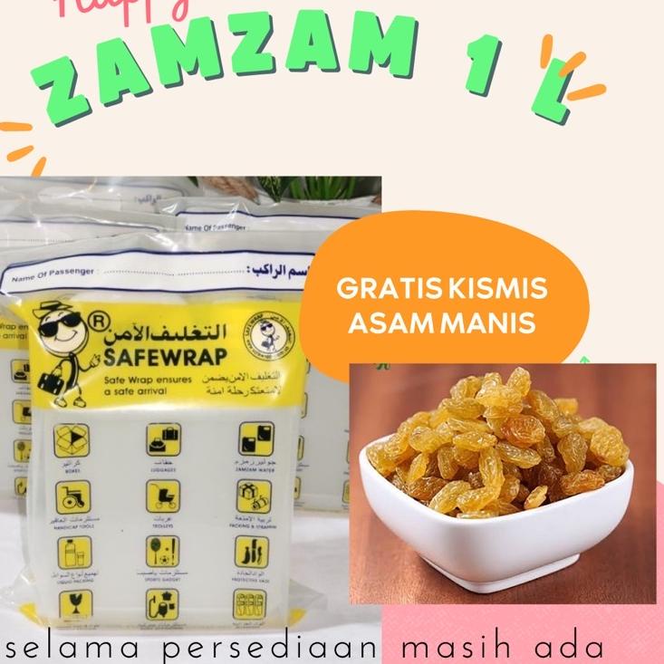 

✨MEGA ⚡ALE✨ ZAMZAM 1 liter harga grosir