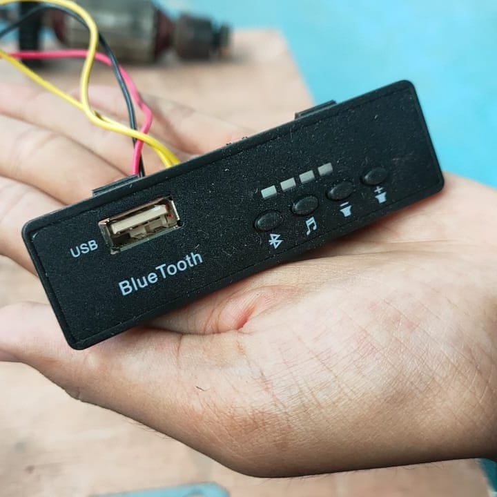 sparepart modul MP3 Bluetooth untuk mobil motor remot aki 6v