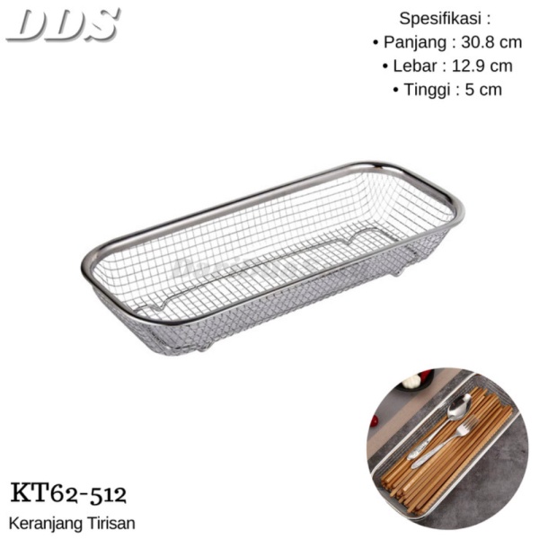 

Dijual Nampan Tirisan Minyak Gorengan Stainless Food Drying Cooling Tray - KT62-512 Diskon