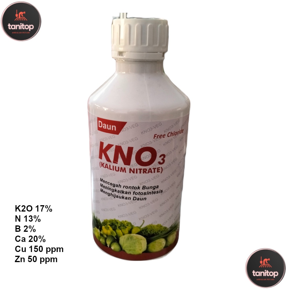 Pupuk KNO3 Merah 500 ml Pupuk KNO3 Vegetatif  Bebas Chlor Terlaris