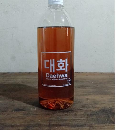 

☏ 1 liter minyak wijen/sesame oil pure 100%/murni halal ❀