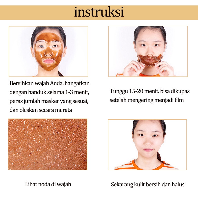 Masker penghilang komedo Pembersih komedoPENGHILANG KOMEDO MEMBANDEL,KULIT KASAR,FLEK HITAM,BEKAS JERAWAT,Pori2 besar MENCERAHKAN KULIT