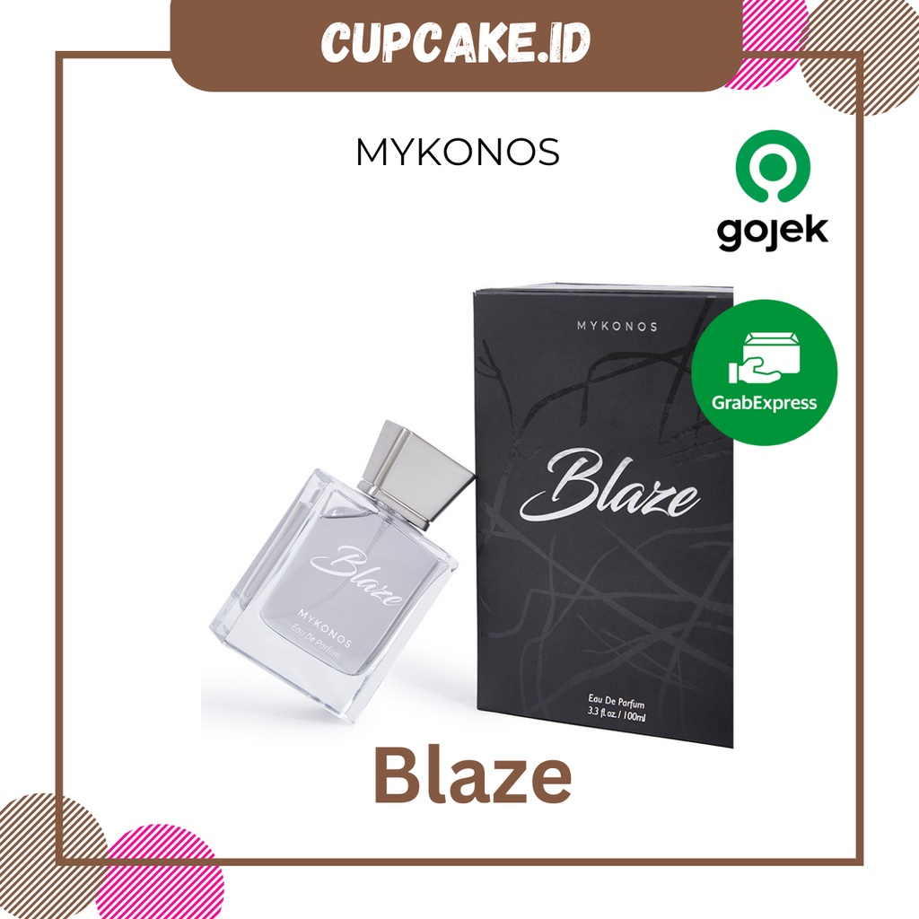 CUPCAKE - Mykonos Blaze EDP 100ML - Parfum Pria