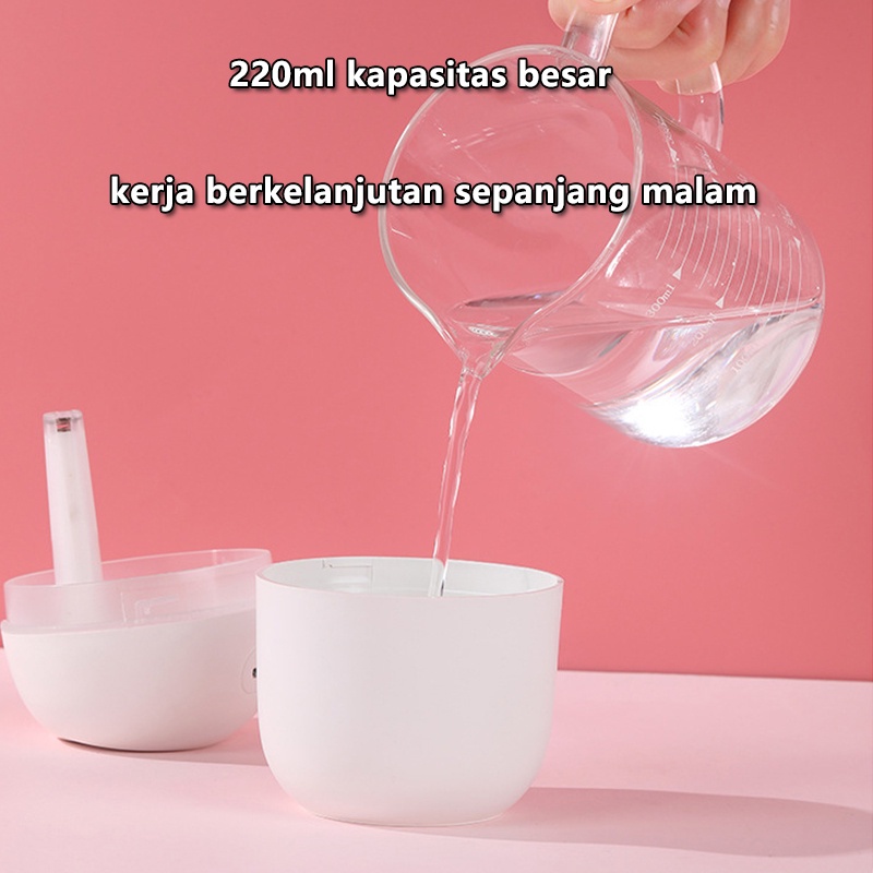 TGM - Humidifier Udara Purifier Diffuser Mobil Purifier Usb 220Ml Air Diffuser Portable Pelembab Penjernih Udara Mini Air Purifier