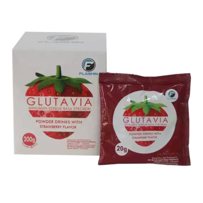 

Ready-Bisa Cod/ Glutavia Strawberry Healthy Drink 1 Box (10 sachet)