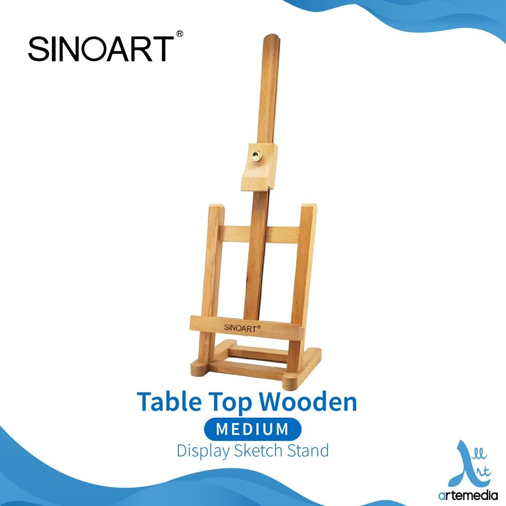 

Easel Lukis Sinoart Medium Table Top Wooden Display Sketch Stand
