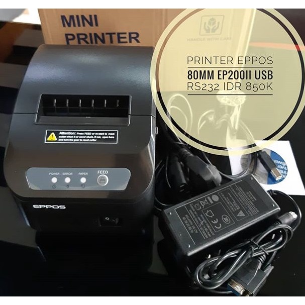 EPPOS EP200II Printer Kasir Thermal 80mm USB + Autocutter + Rj11