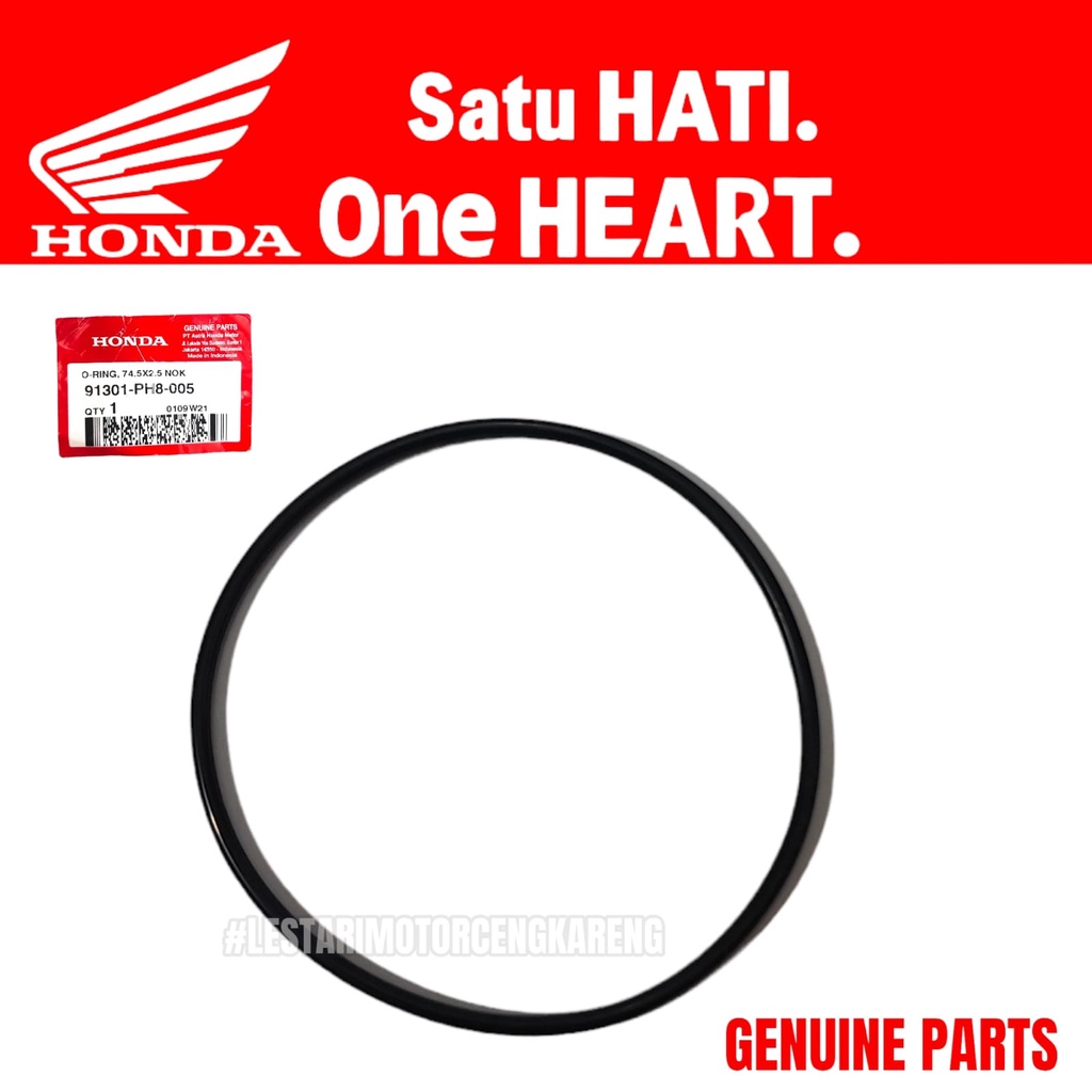 ORING TUTUP NOKEN AS BLADE SUPRA X 125 HELM IN FI 91301-PH8-005 AHM