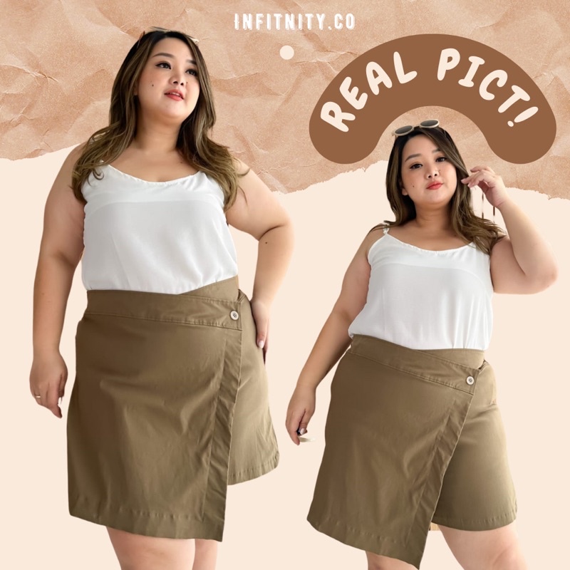 ROK CELANA SKORT BIG SIZE PLUS SIZE JUMBO