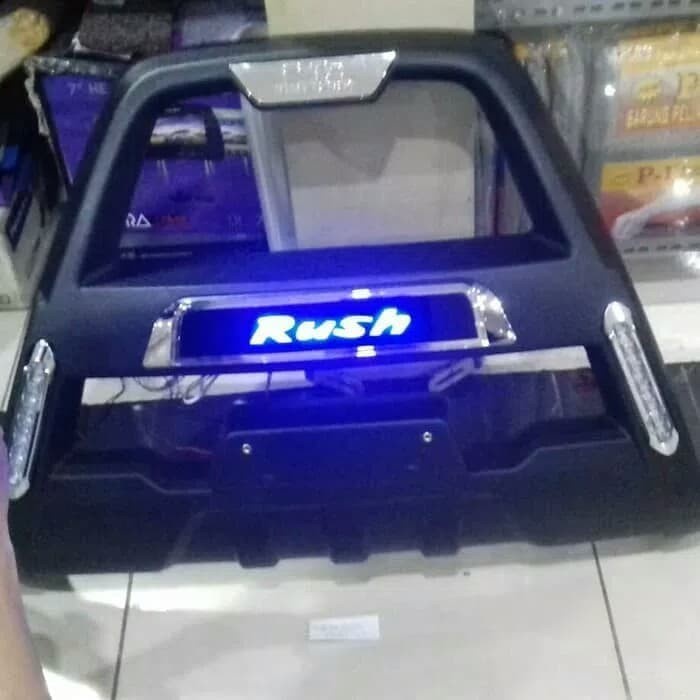 Bemper / tanduk depan trd sportivo untuk mobil terios / rush, avanza / xenia, panther, ertiga, dll -