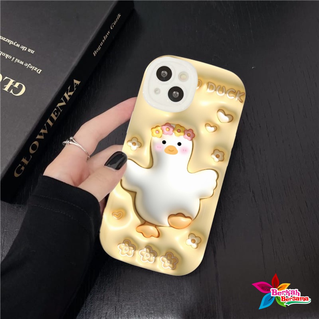 SS148 SOFTCASE MOTIF AKSEN 3D YELLOW CUTE DUCK FOR VIVO Y02 Y12 Y15 Y17 Y15S Y01 Y16 Y02S Y20 Y20S Y12S Y21S Y33S Y21 2021 Y22 Y22S Y30 Y50 Y30I Y35 Y51 2020 Y55 Y75 T1 Y71 Y7I Y81 Y81C  Y83 Y91 Y93 Y95 Y91C Y1S V25 V25E  V25 S15 PRO Y36 BB7823