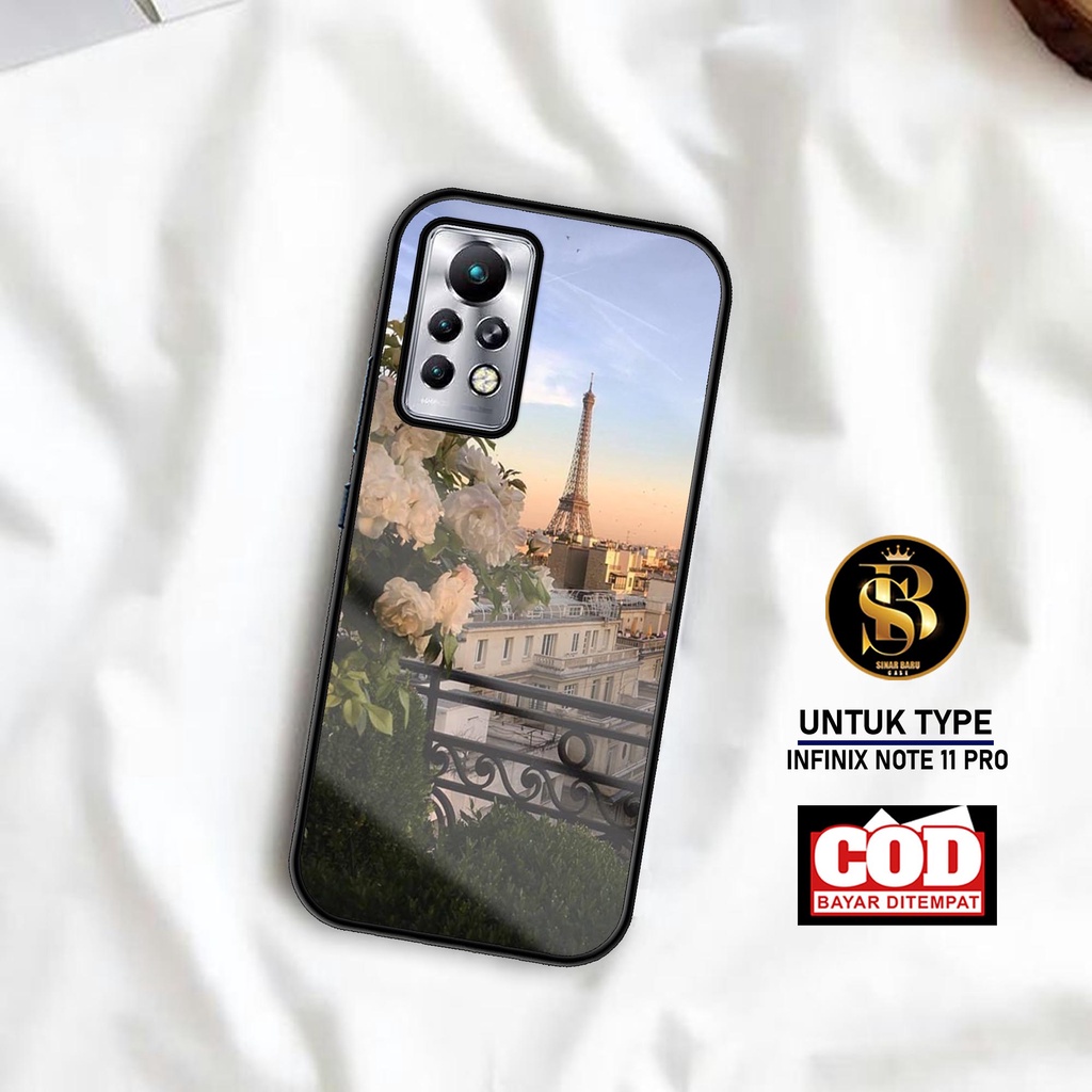 Sinar Baru Case Infinix Note 11 Pro  Terbaru [ MOtif P471S] Softcase Infinix - Hardcase Infinix - Ca