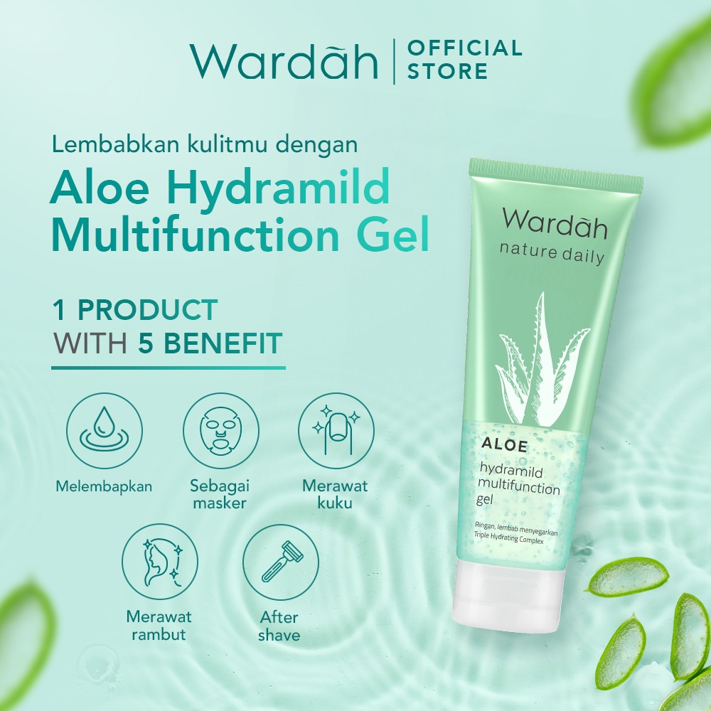 WARDAH ALOE HYDRAMILD MULTIFUCTION GEL 100ML