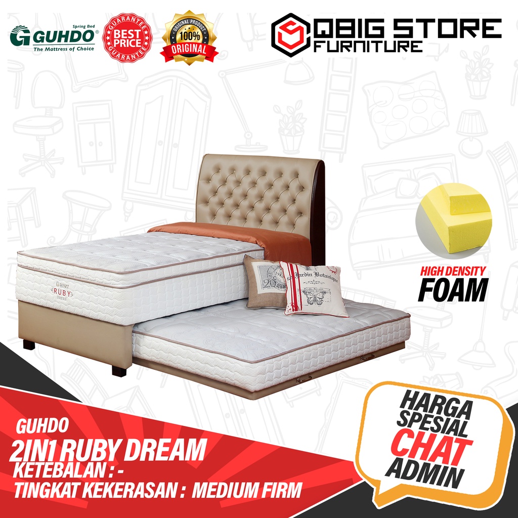 Guhdo Spring bed 2in1 Ruby Dream Latex Set Virginian