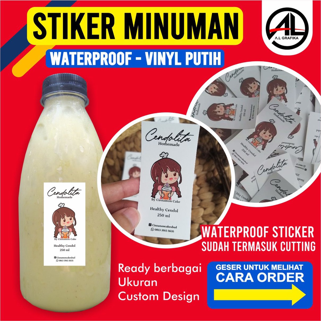 

STIKER LABEL MINUMAN STIKER MINUMAN DAN MAKANAN STIKER WATERPROOF STIKER VINYL STIKER ANTI AIR