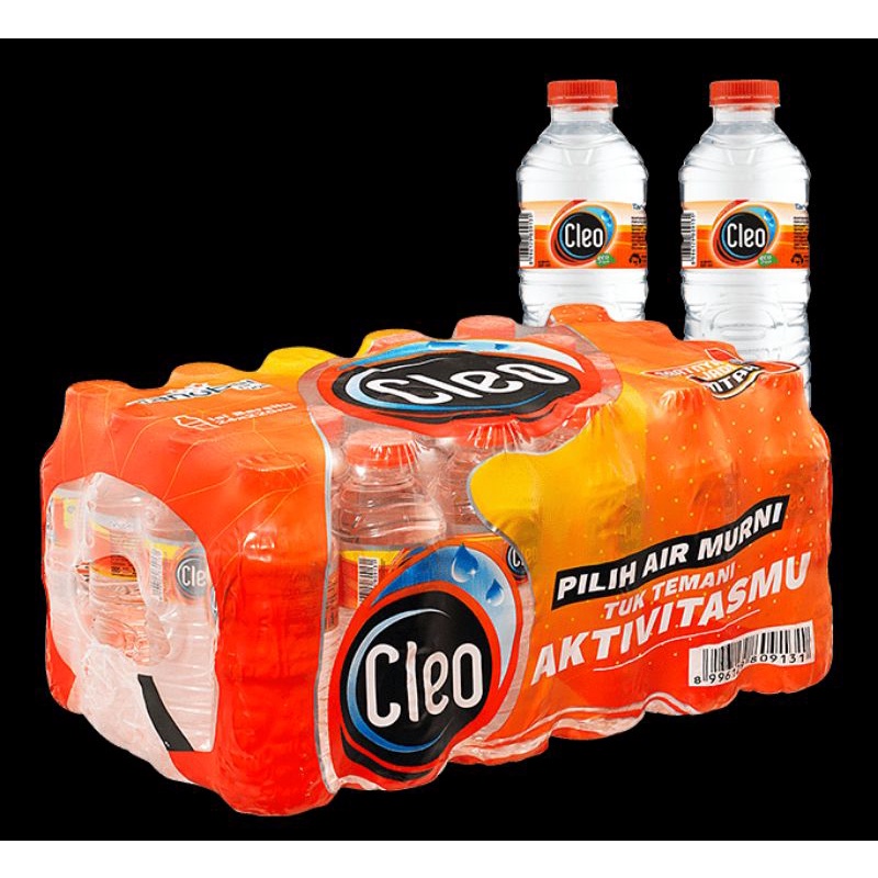 

air minum cleo botol 220 ml