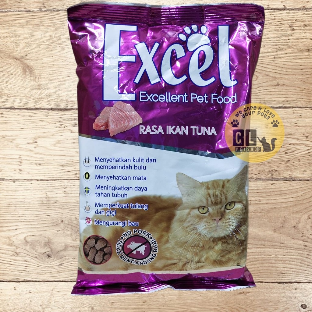 Makanan Kucing Excel 250 Gram - Makanan Kering Kucing Kitten Excel 250gr