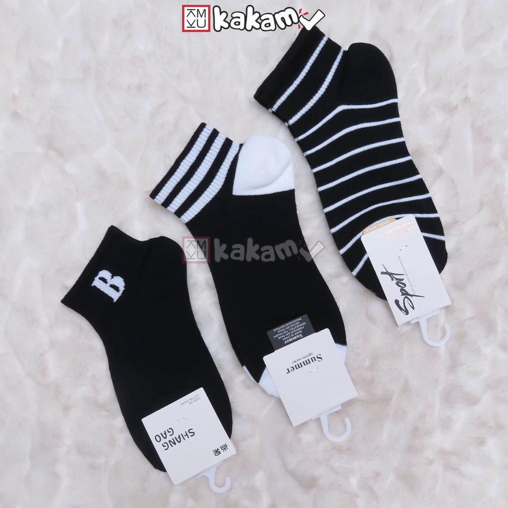 Kakamu Kaos Kaki Mata Kaki / Ankle Motif Warna Warni