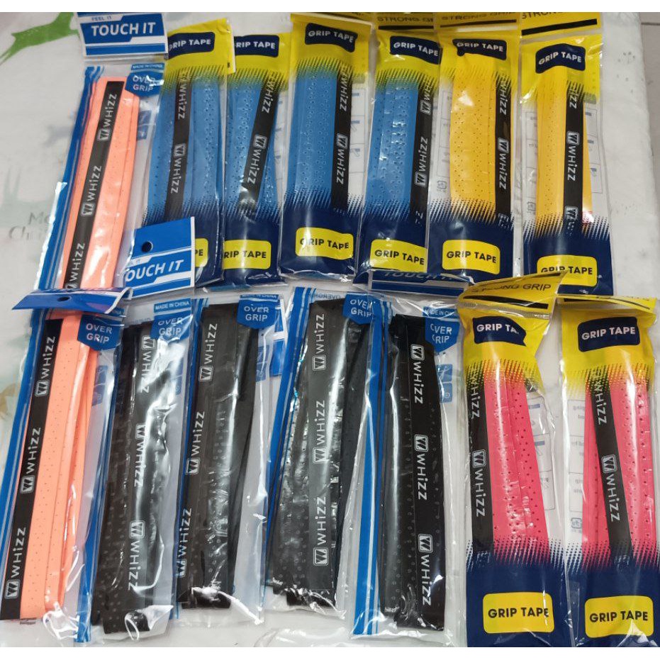 GRIP TULANG GRIP TAPE GRIP BONE GRIP RAKET FOAM BULUTANGKIS BADMINTON GRIP KARET RAKET TULANGAN WHIZ