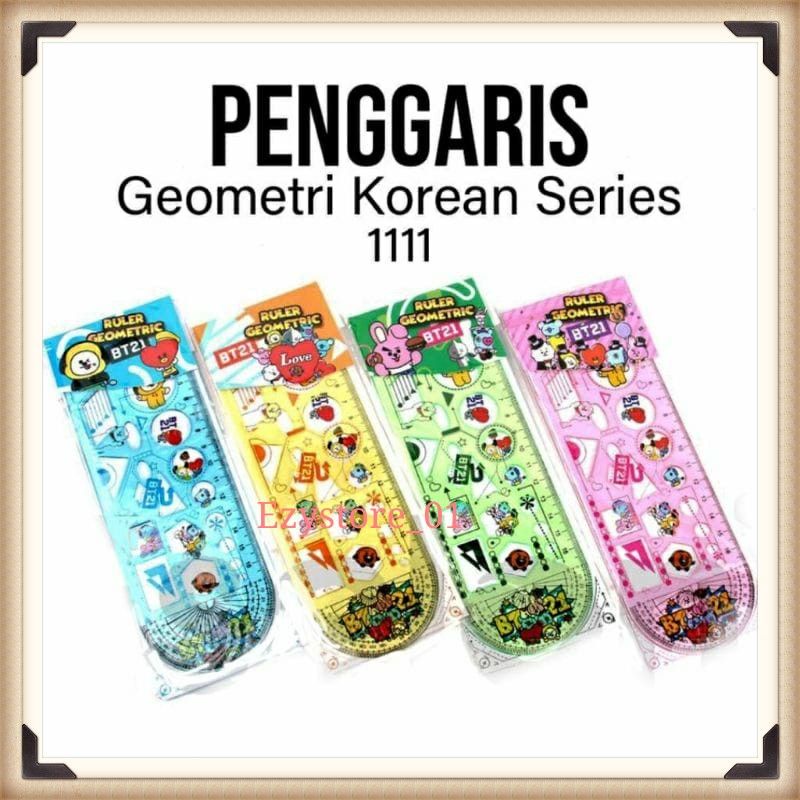 

Penggaris Geometri Bts 21