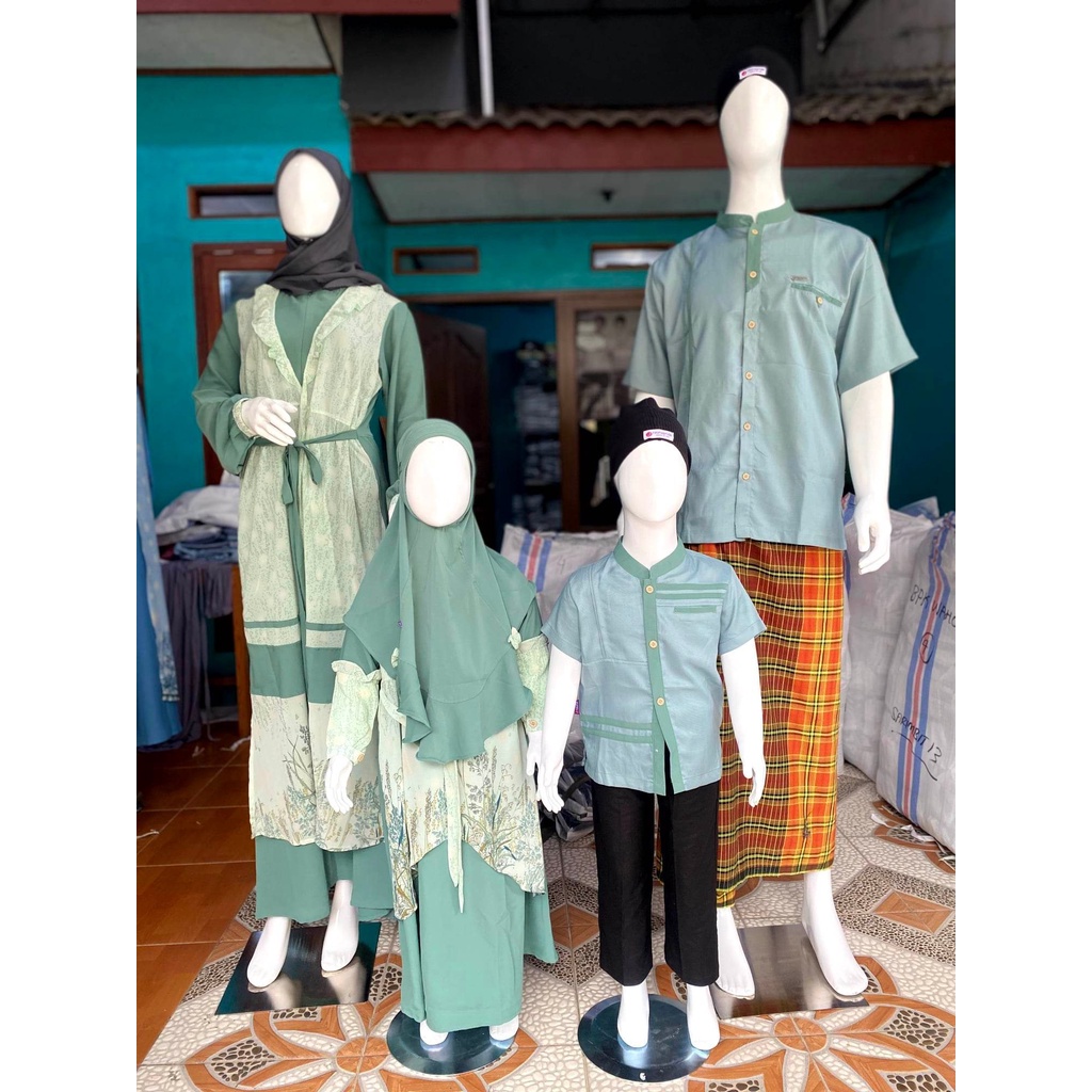 Sarimbit Rauna Ilalang / SR-13 Green / Fashion Muslim